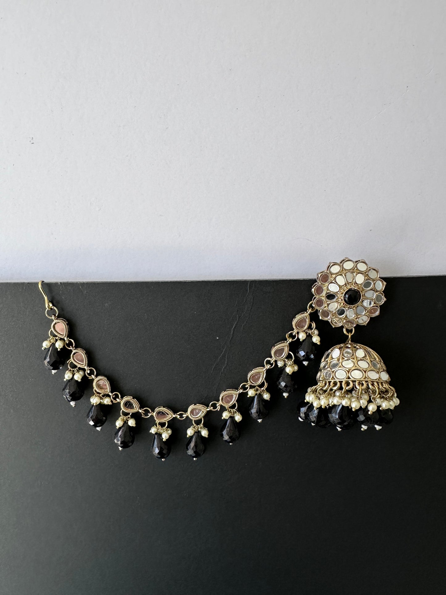 Jhumka with Sahara