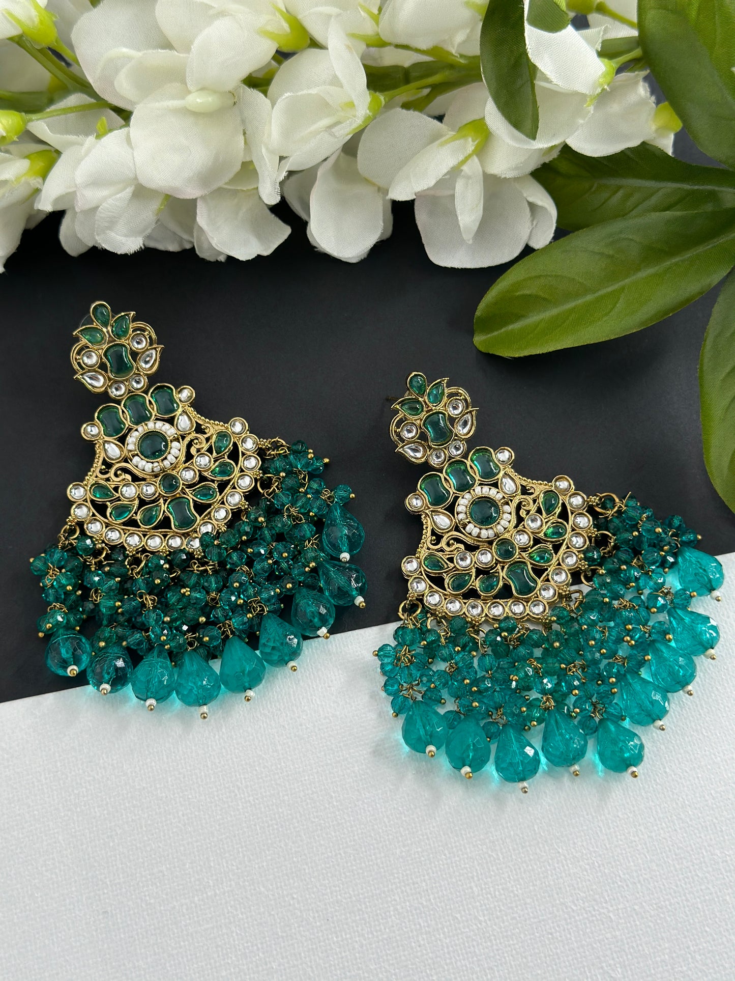 Kundan earrings