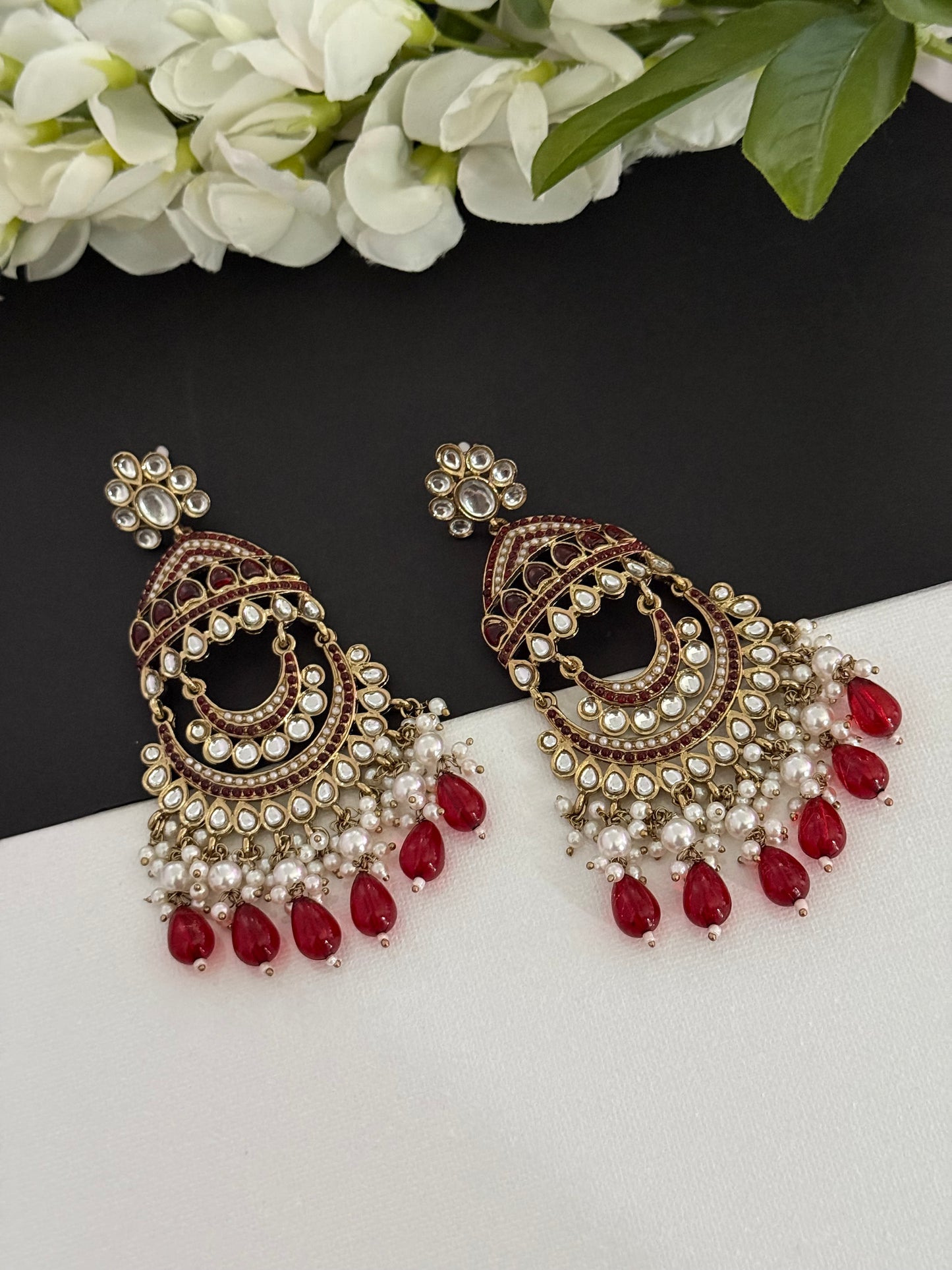 Kundan earrings