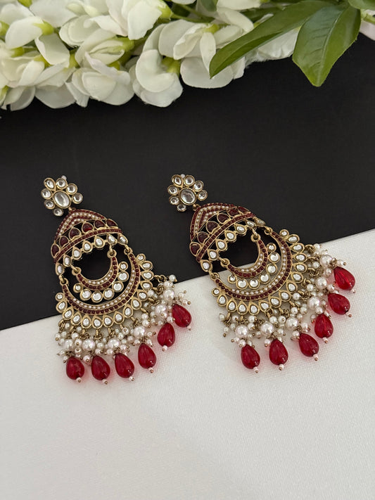 Kundan earrings