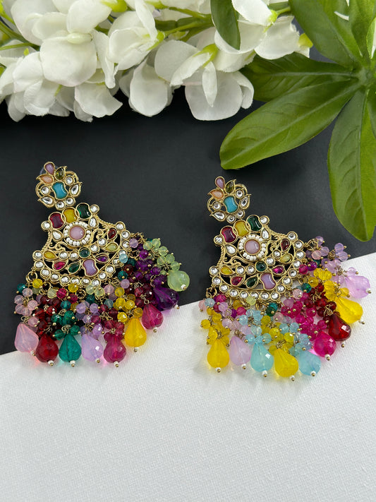 Kundan earrings