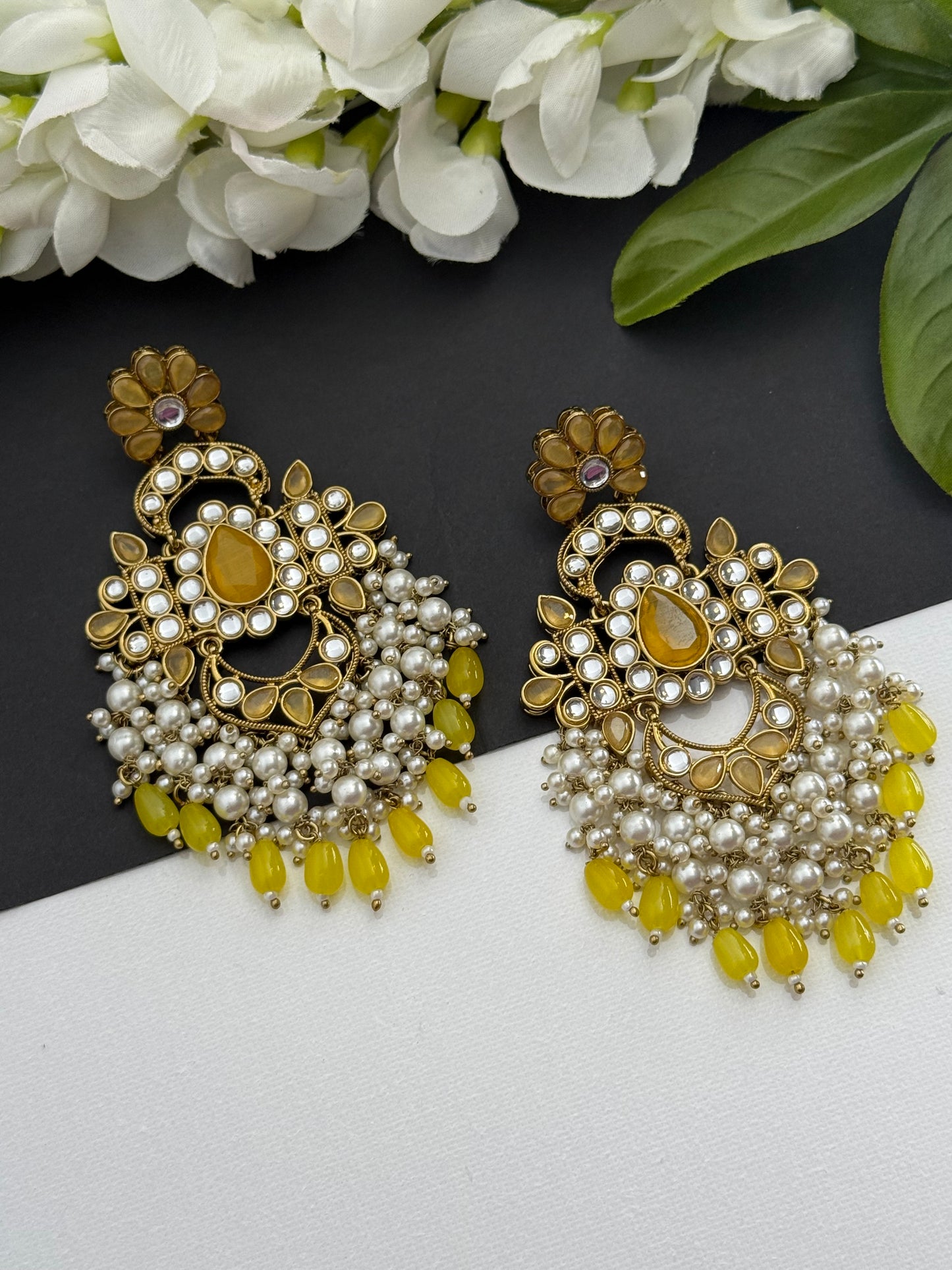 Kundan earrings