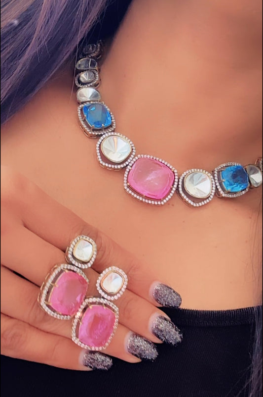 Moissanite Polki