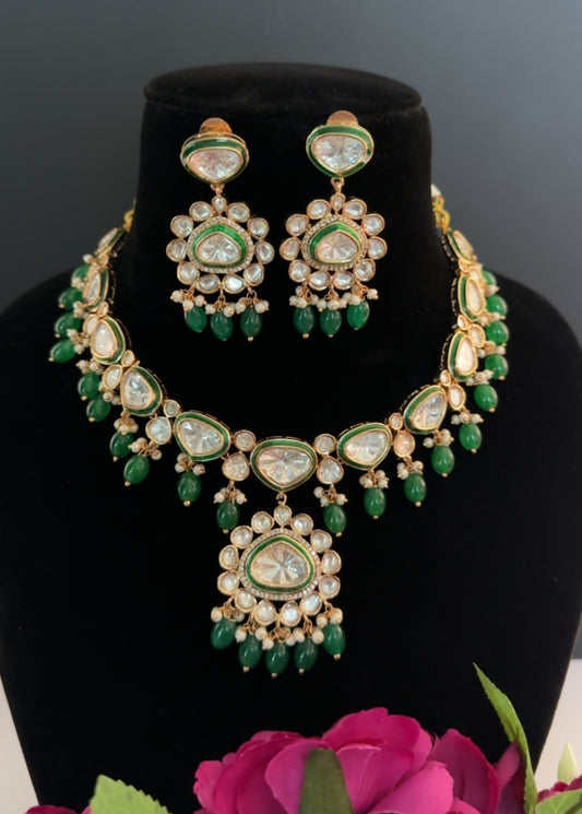 Premium kundan necklace