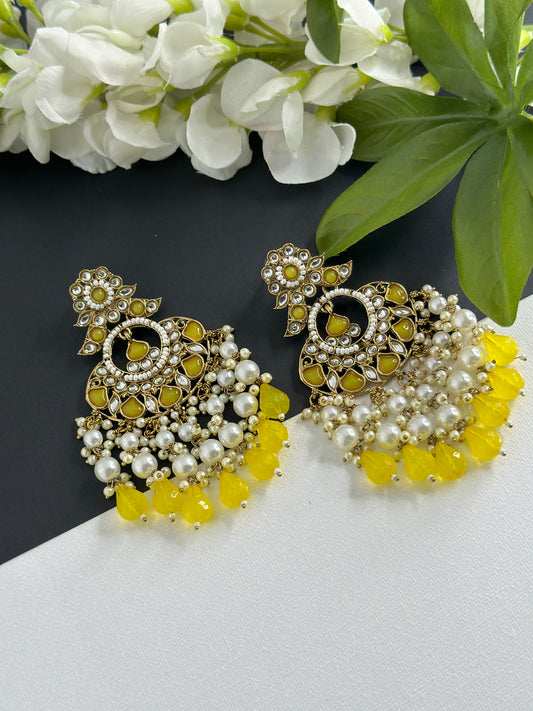 Kundan earrings