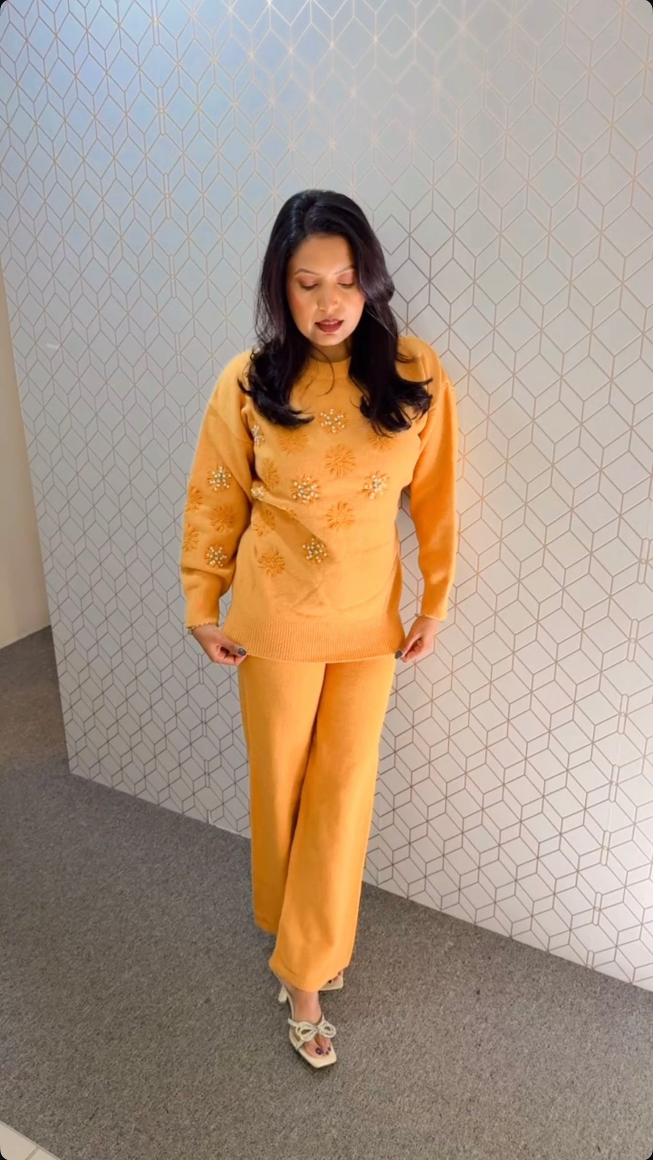 Knitted co ord set