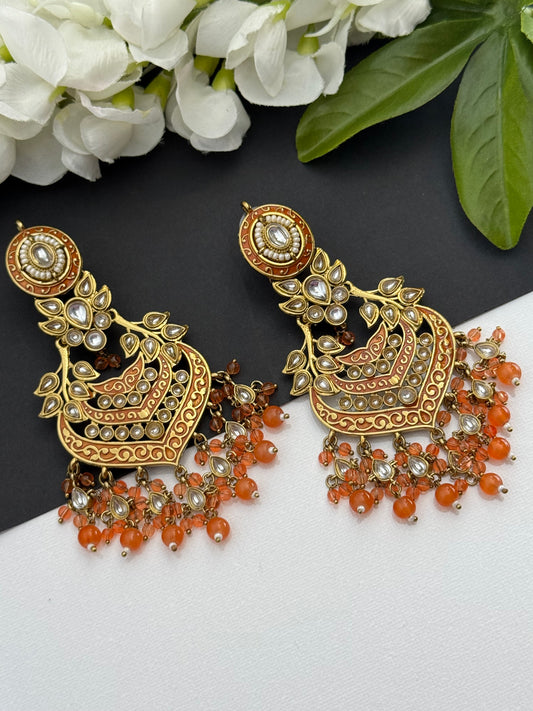 Kundan earrings