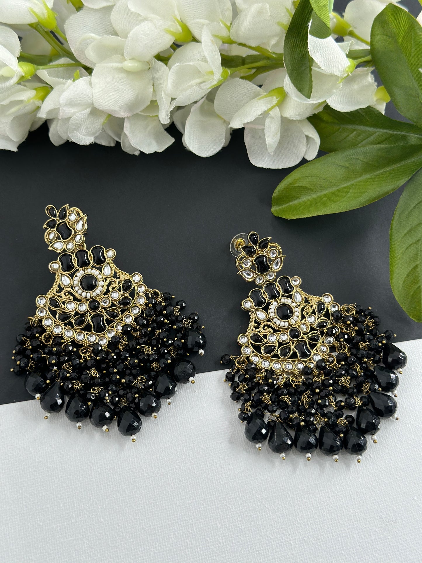 Kundan earrings