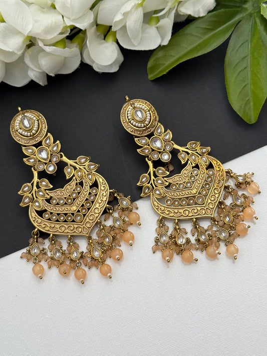 Kundan earrings