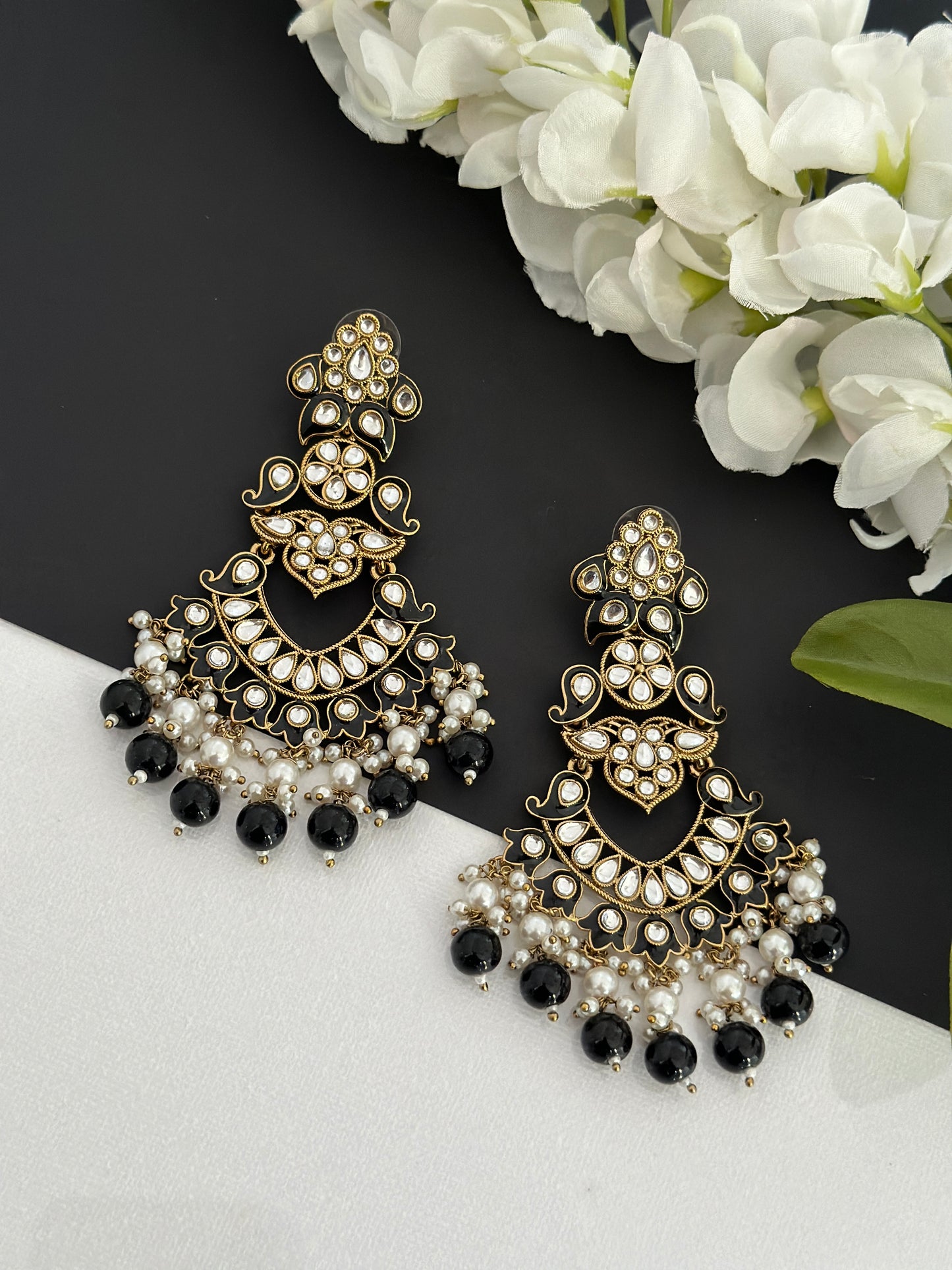 Kundan earrings