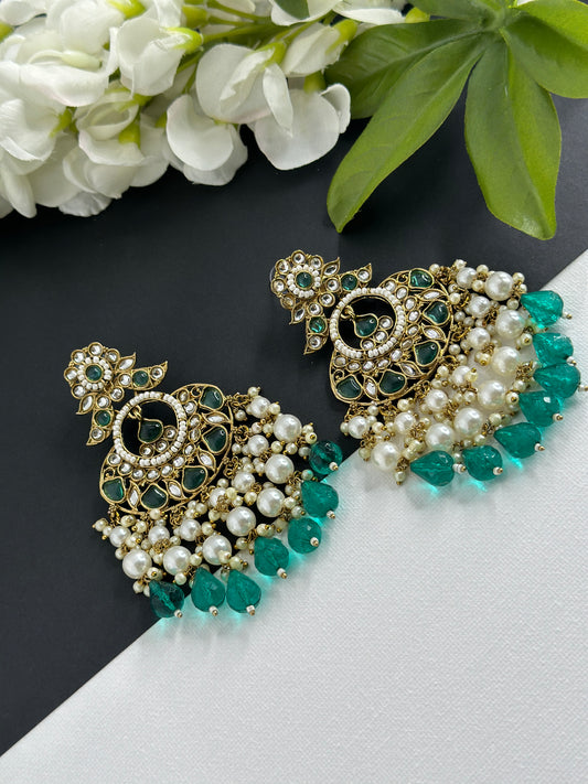 Kundan earrings