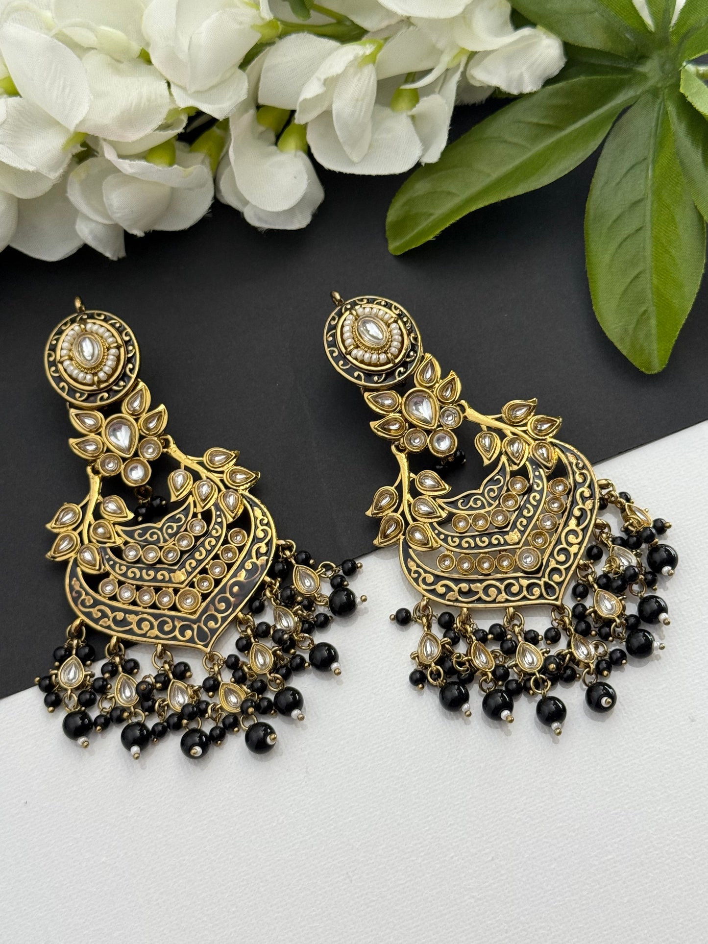 Kundan earrings