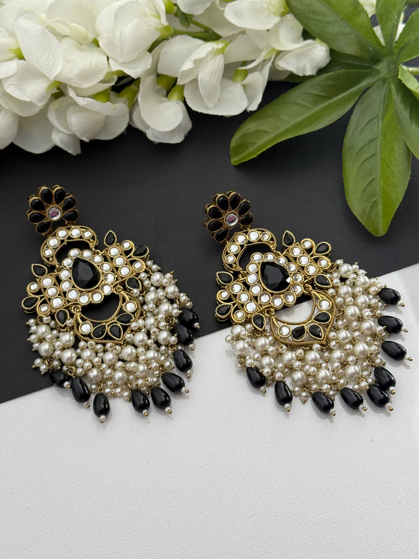 Kundan earrings
