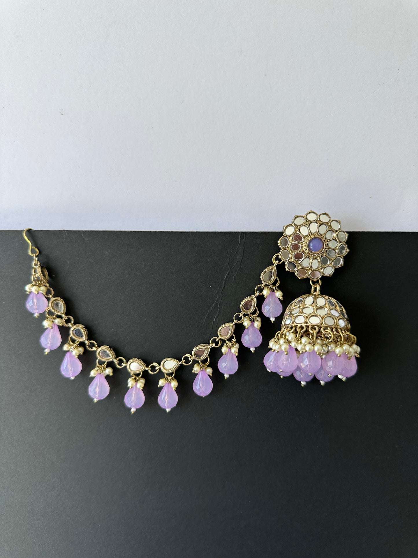 Jhumka with Sahara