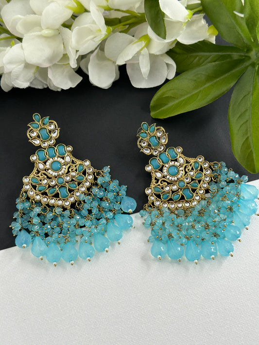 Kundan earrings