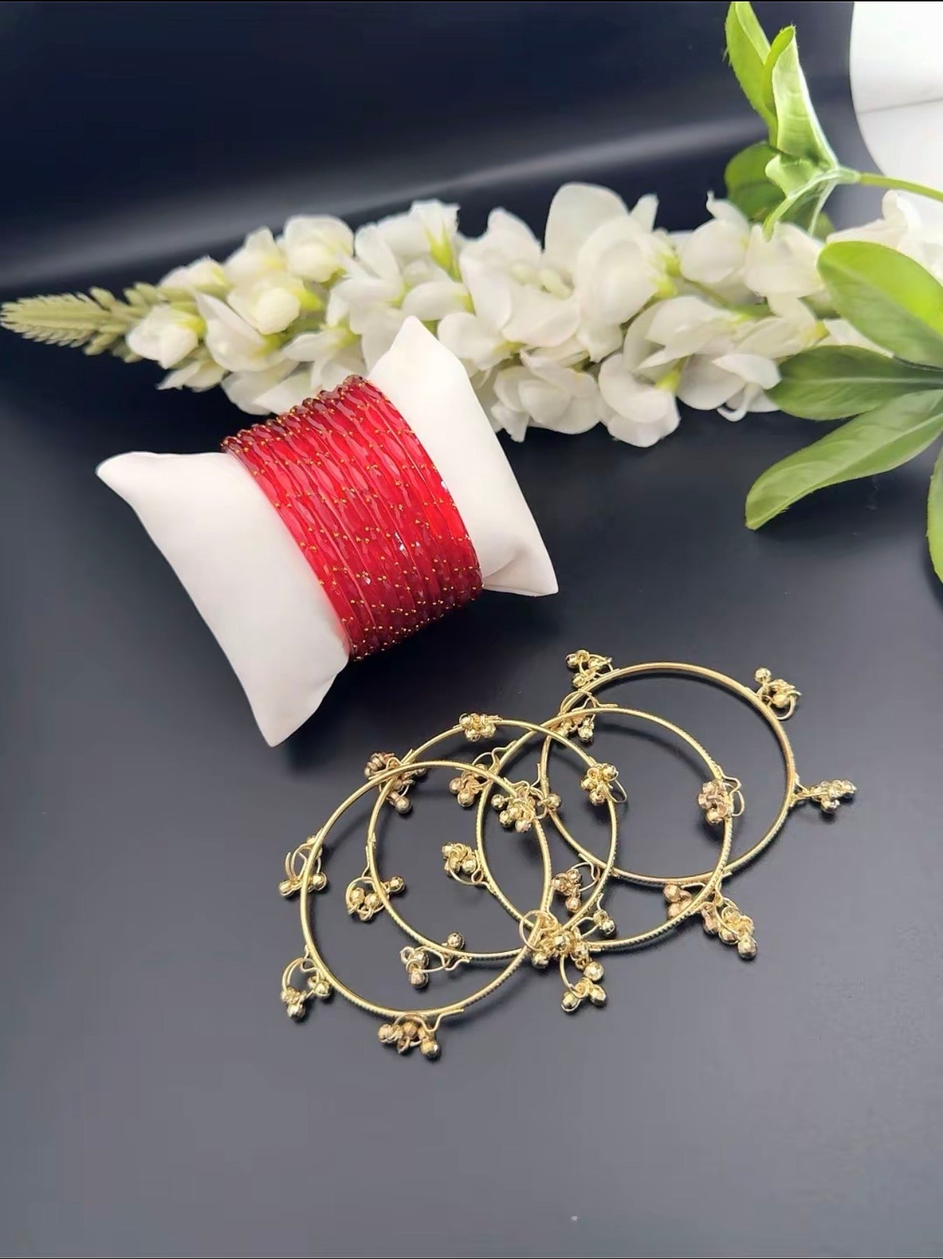 Glass bangles
