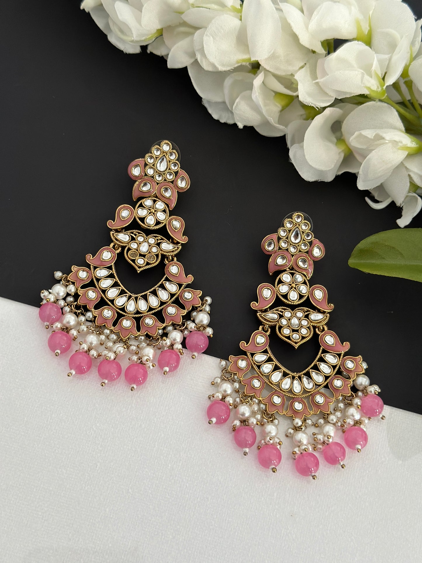 Kundan earrings