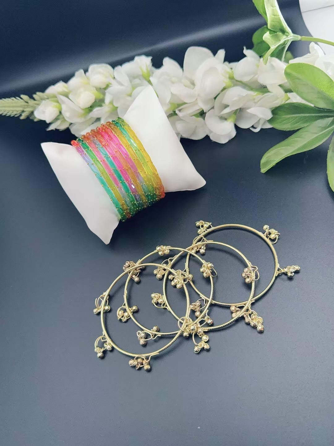 Glass bangles