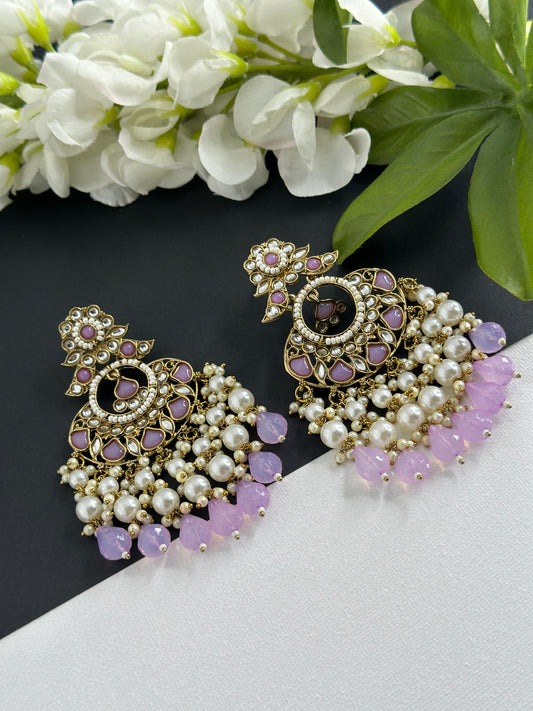 Kundan earrings