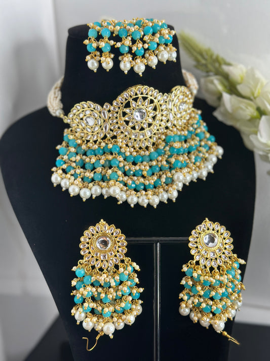 Kundan choker set