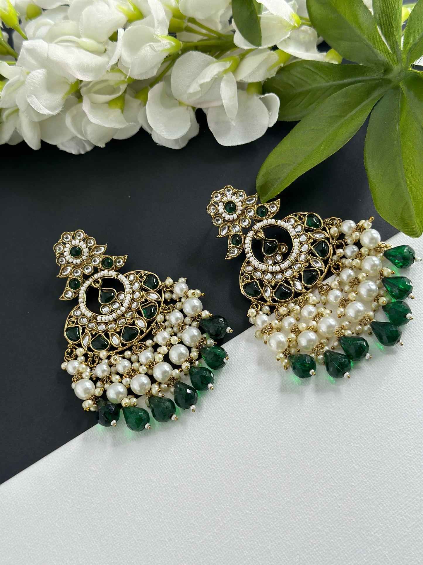 Kundan earrings