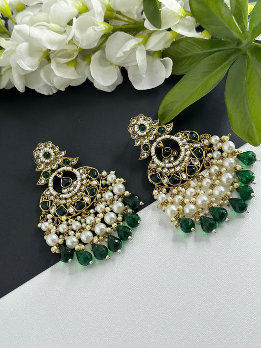 Kundan earrings