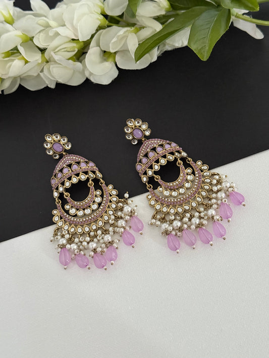 Kundan earrings