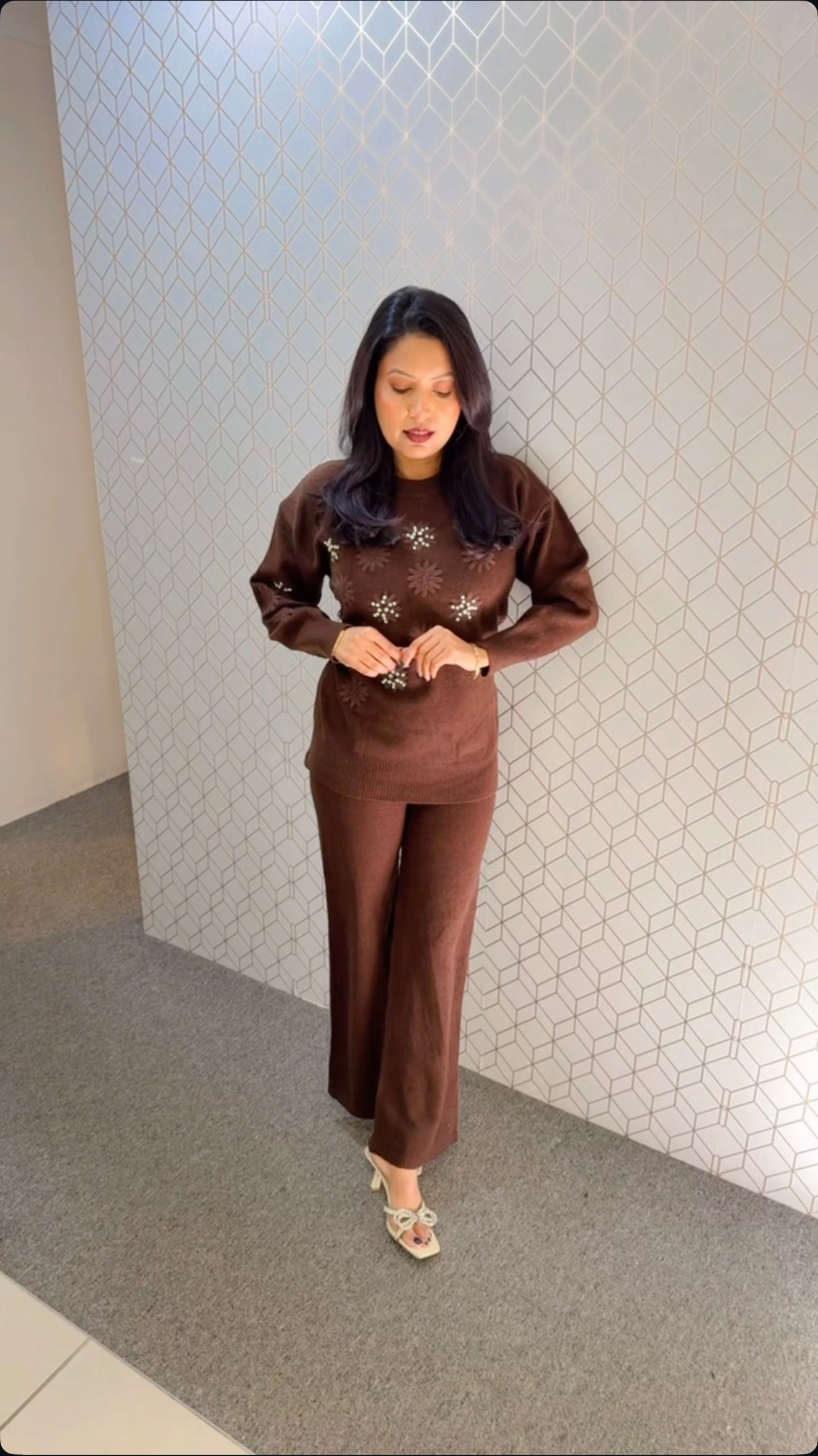 Knitted co ord set