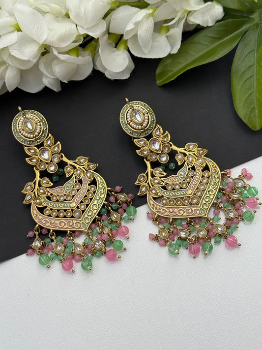 Kundan earrings