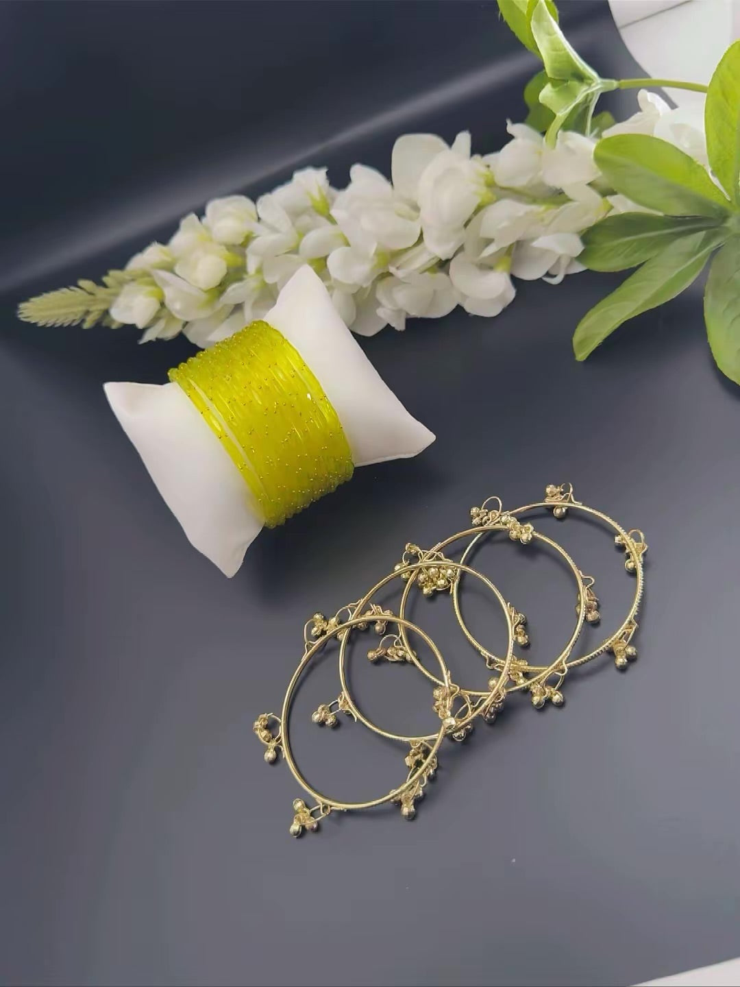 Glass bangles