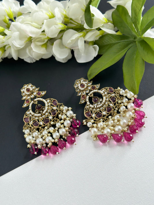 Kundan earrings