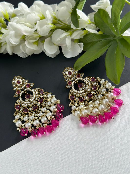 Kundan earrings