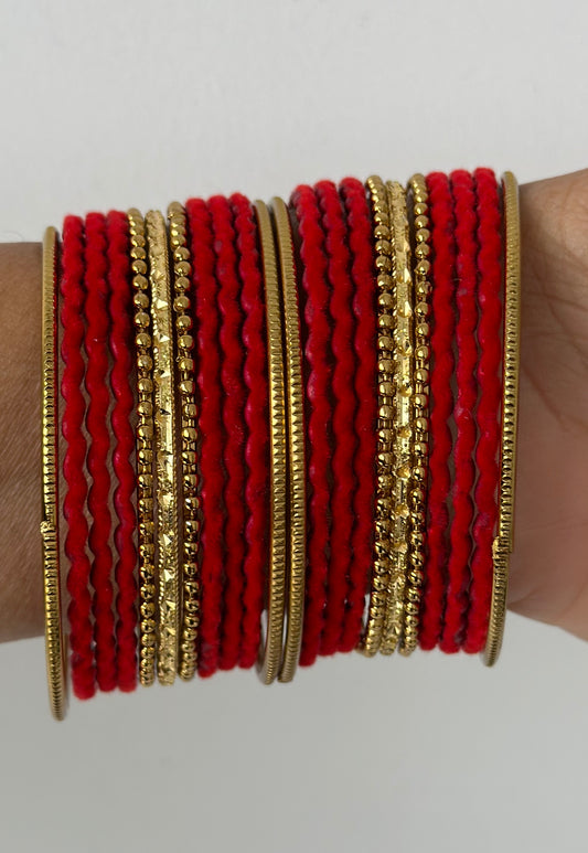 Red bangles