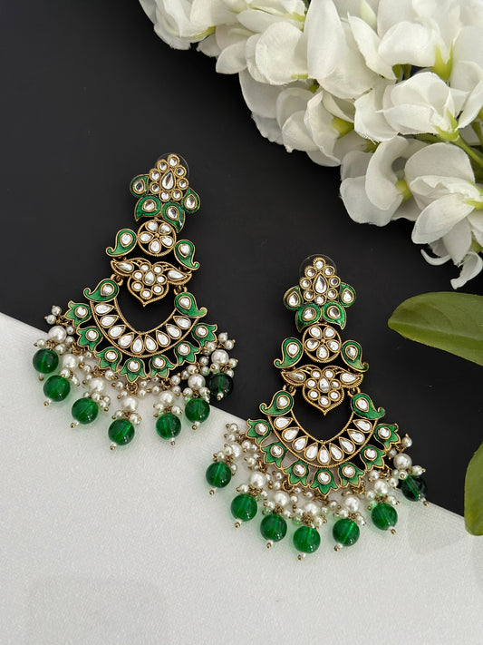 Kundan earrings