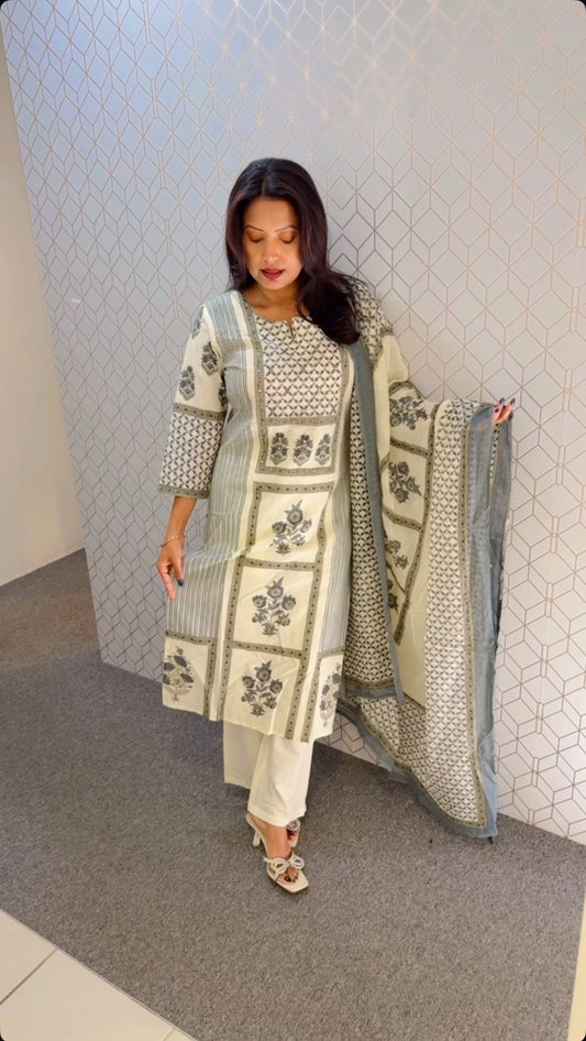 Cotton suit