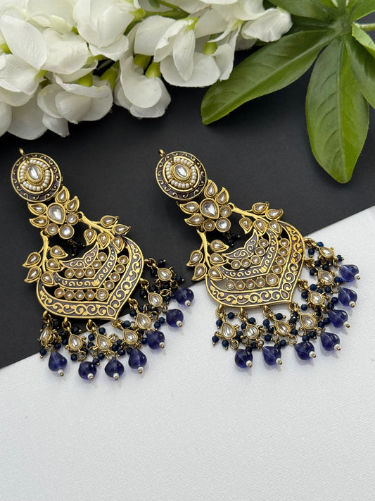 Kundan earrings