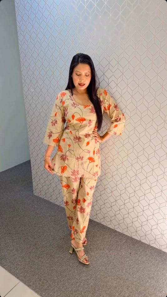 Cotton co ord set