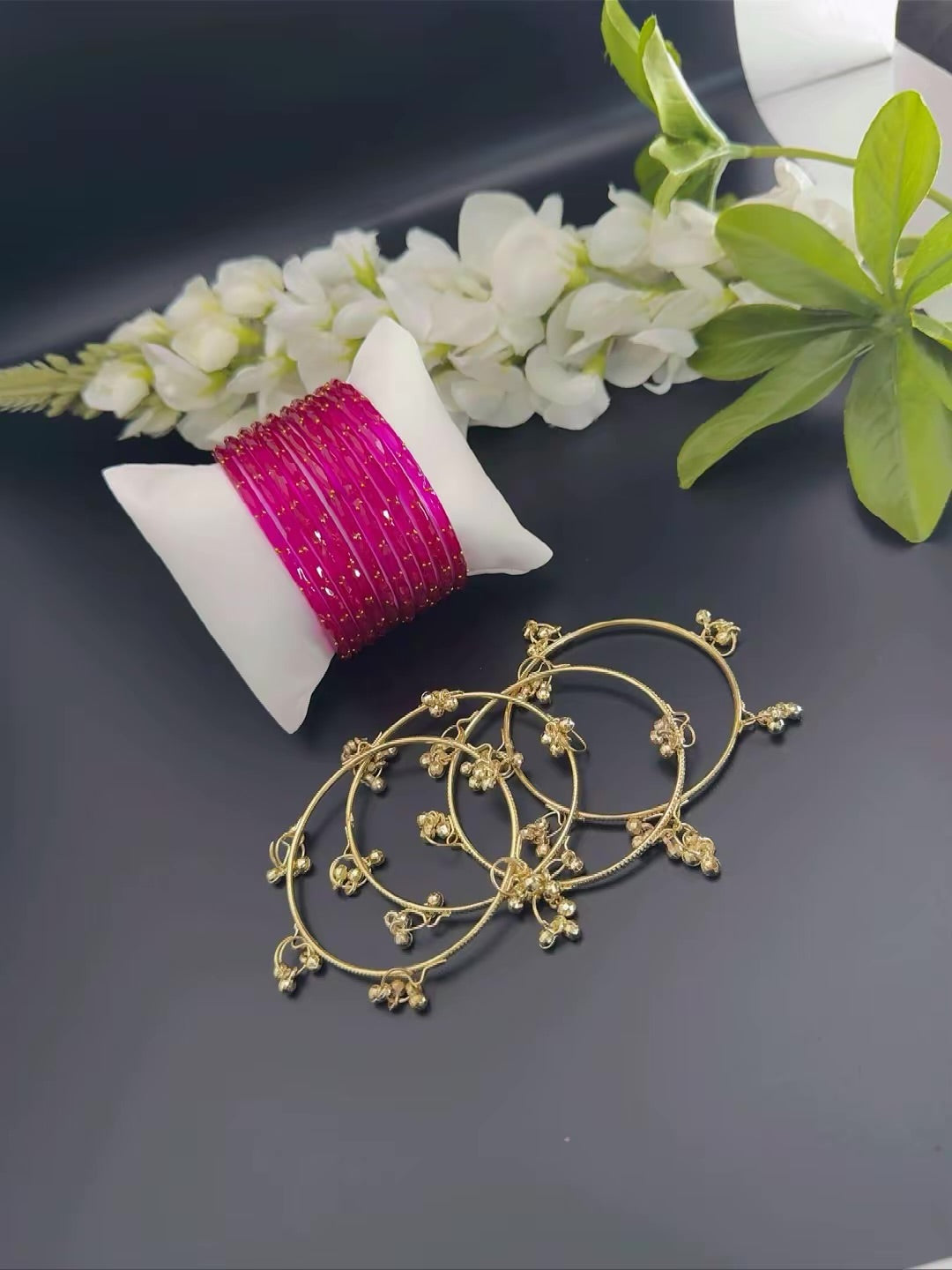 Glass bangles