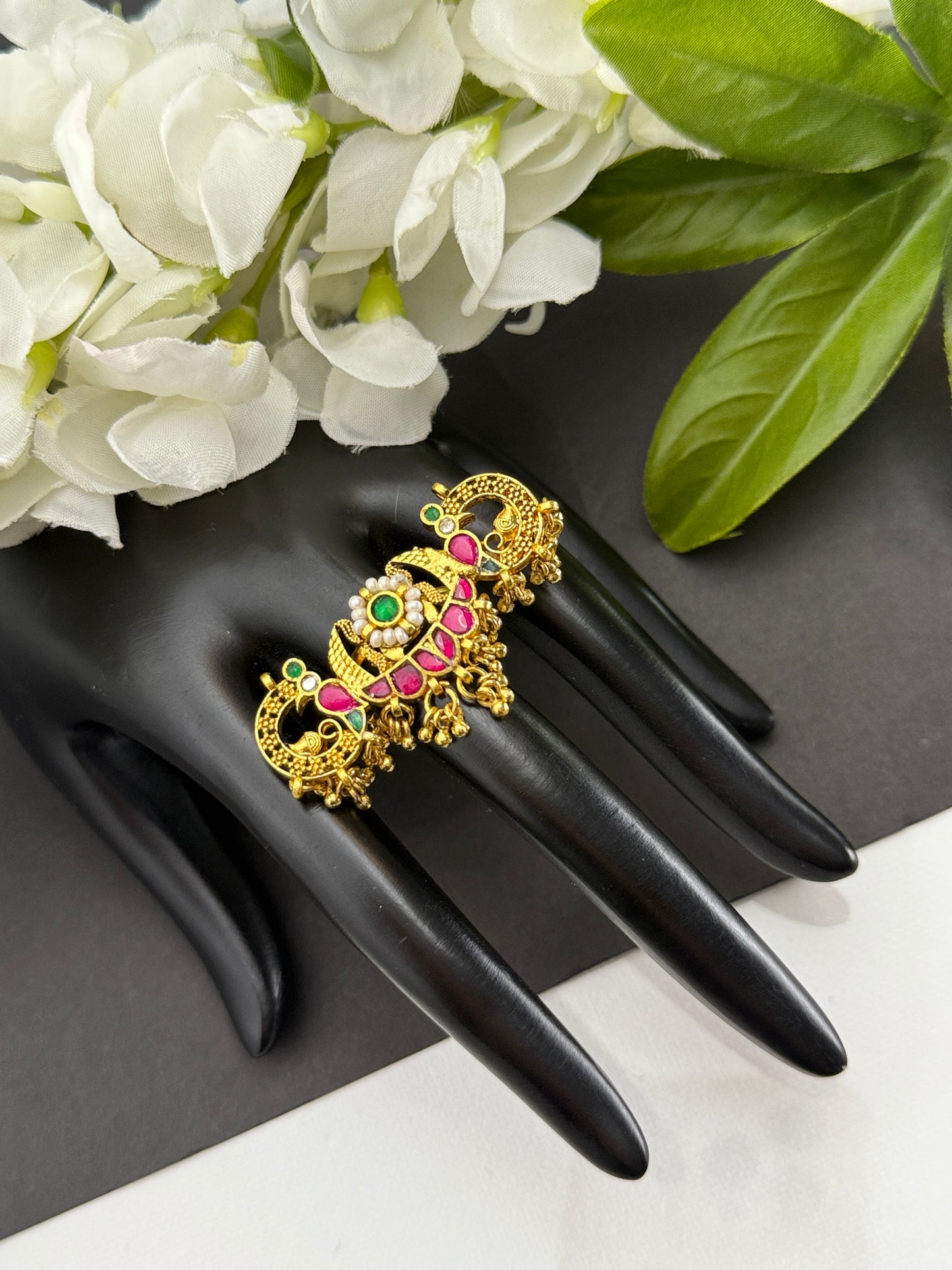 Pachi kundan ring