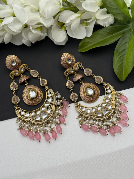 Kundan earrings