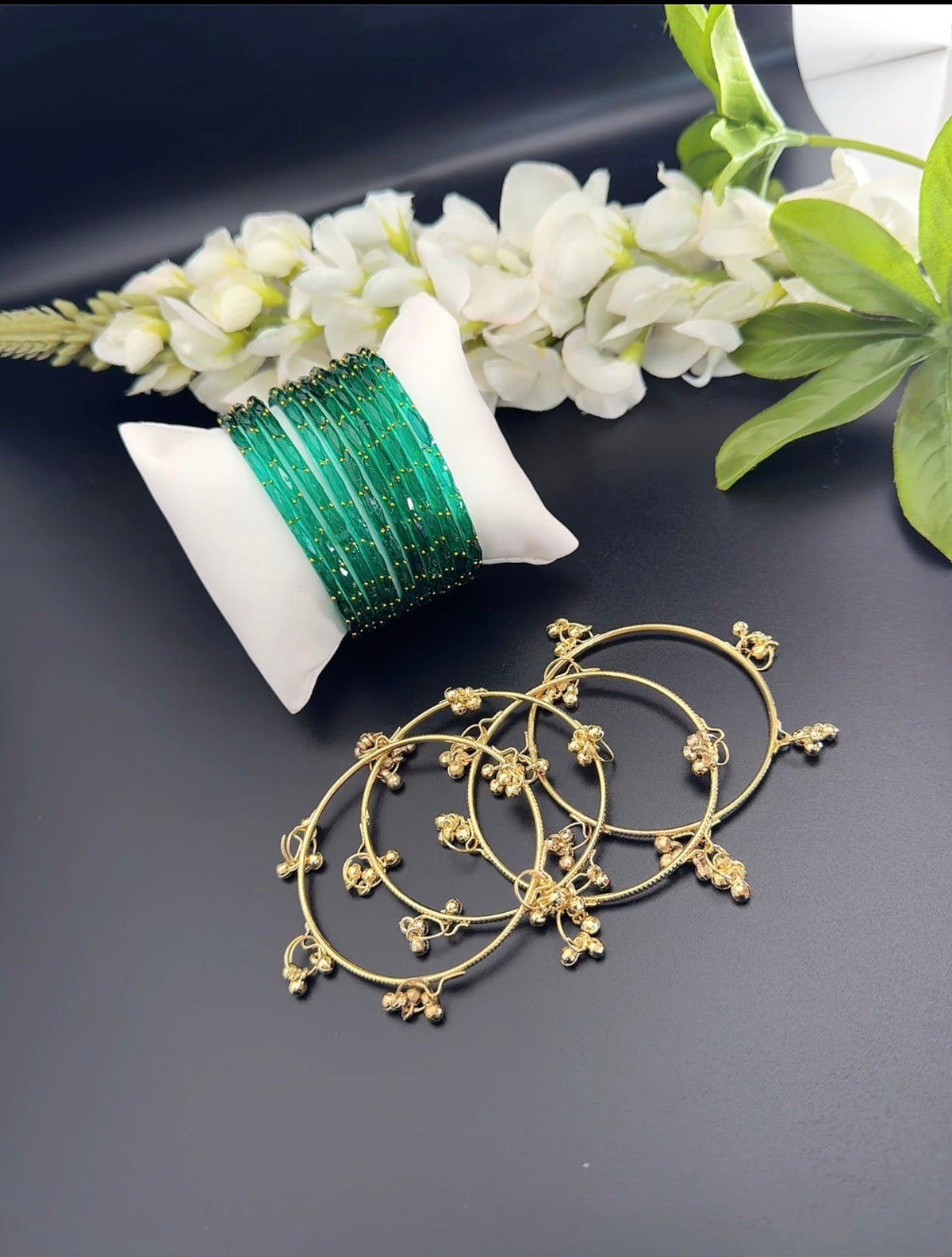 Glass bangles