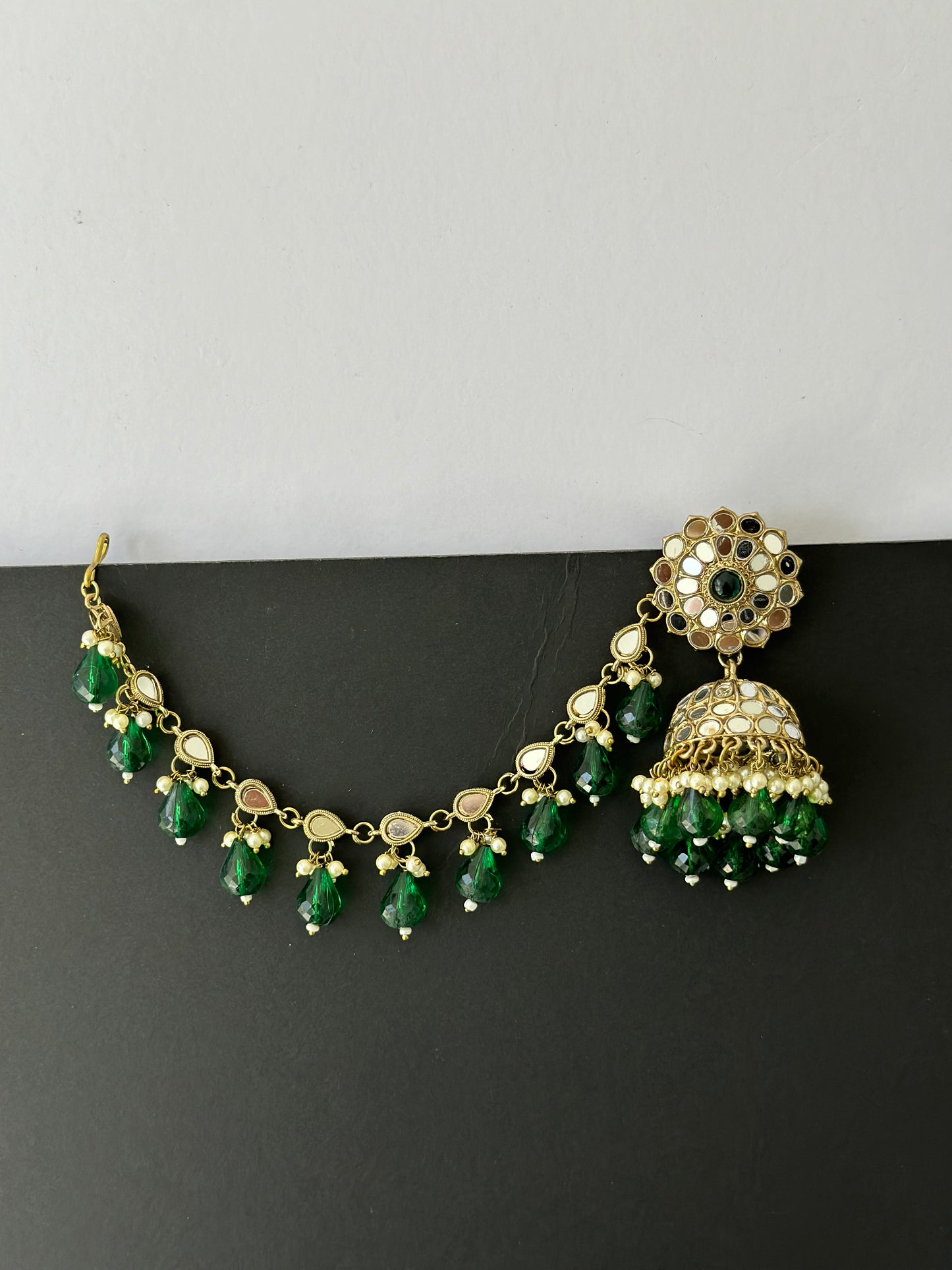 Jhumka with Sahara