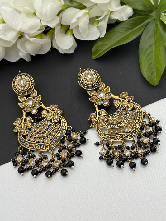 Kundan earrings