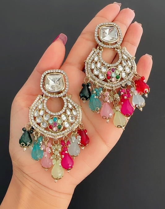 Kundan earrings