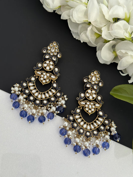 Kundan earrings