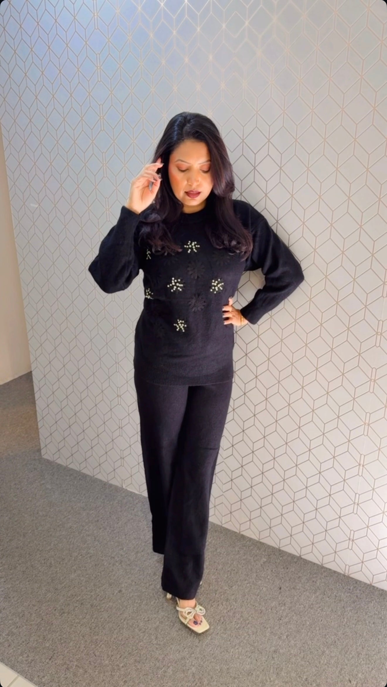 Knitted co ord set