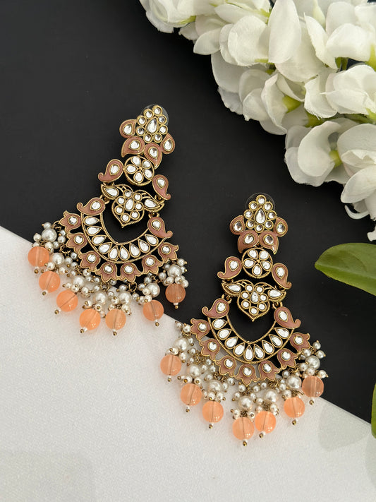 Kundan earrings