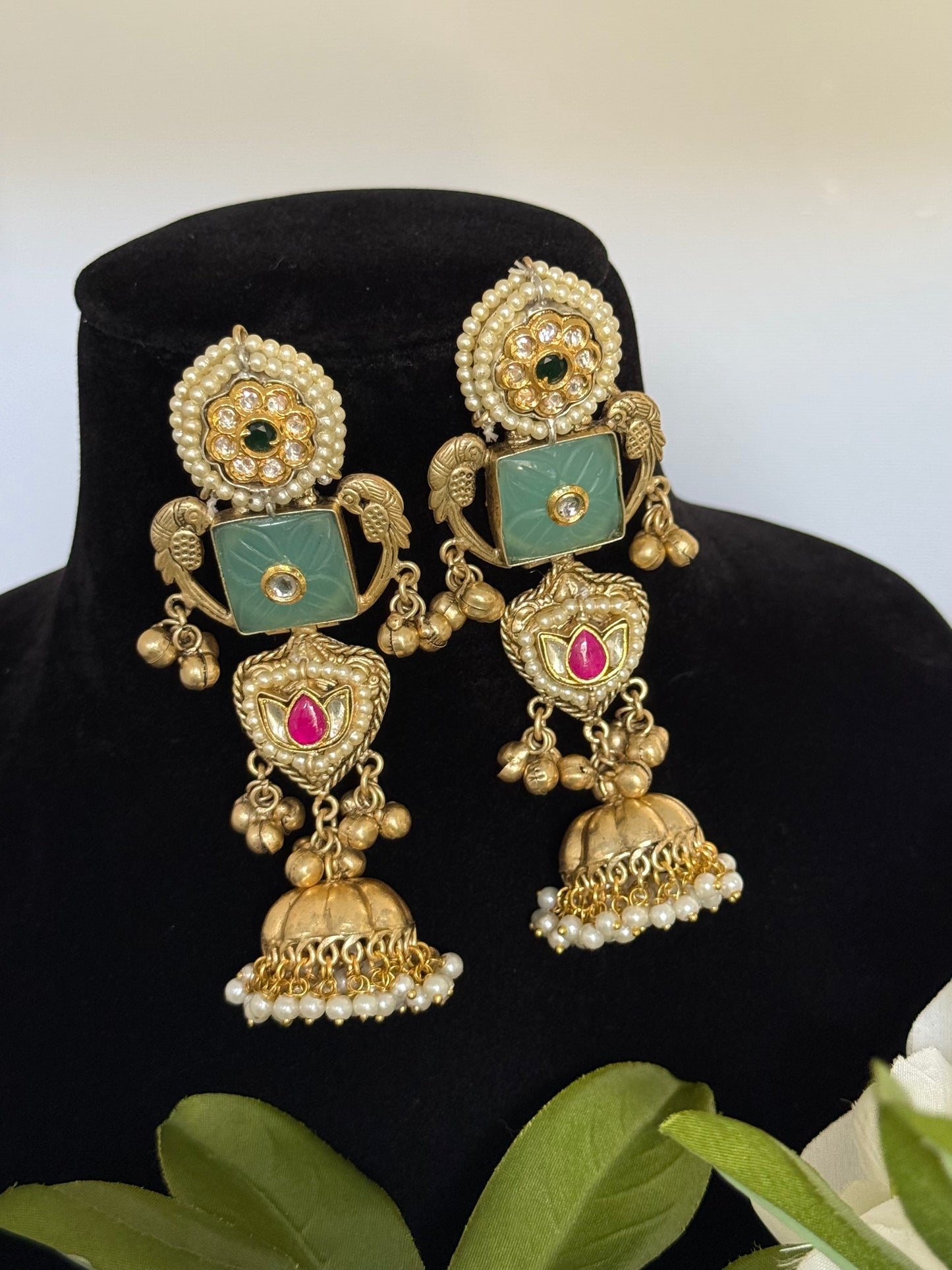 Saanvi Jhumka earrings in premium range