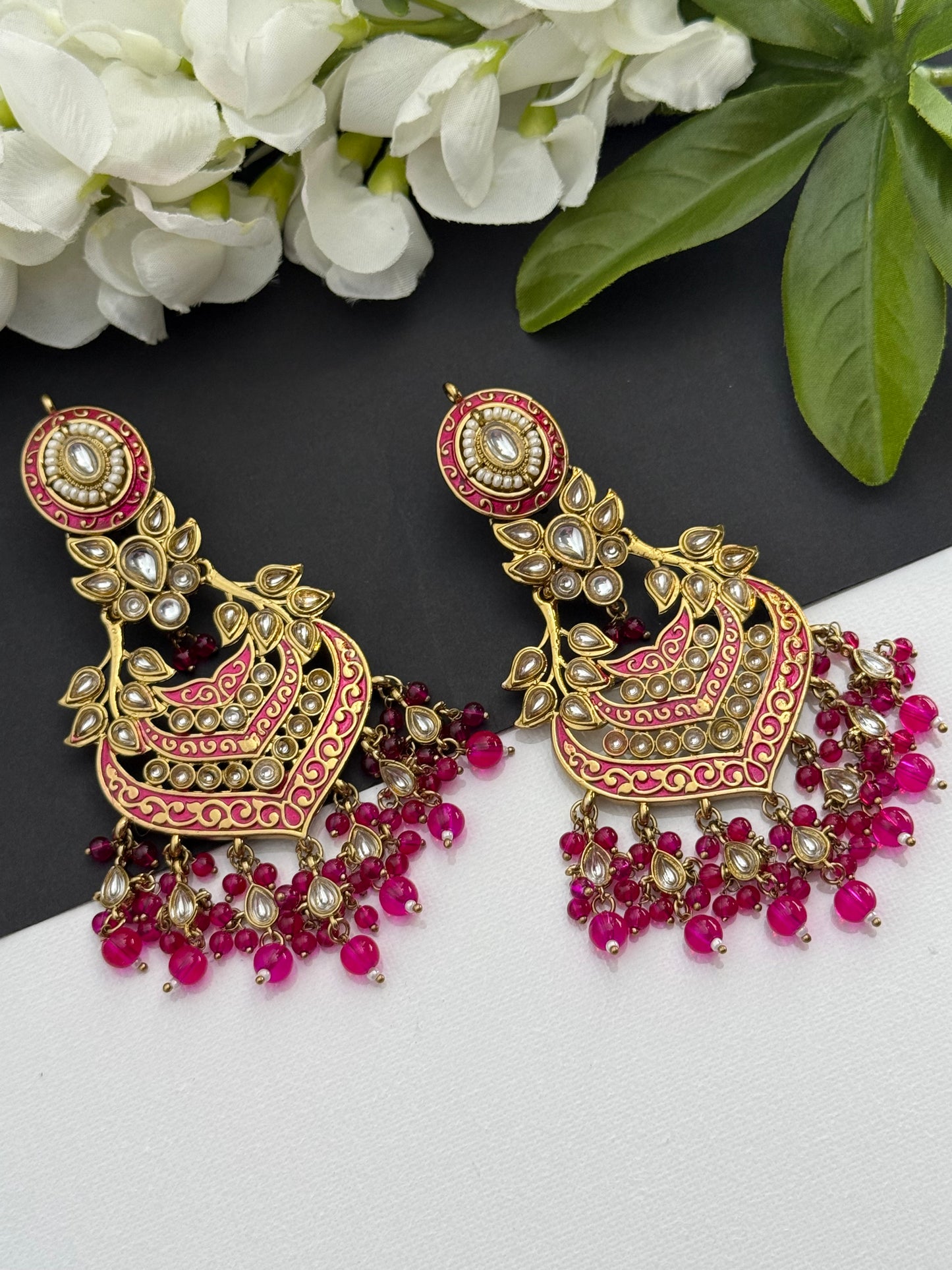 Kundan earrings