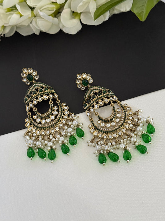 Kundan earrings